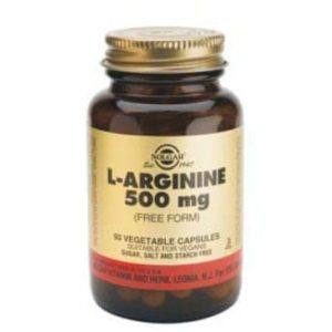 Solgar L-Arginine 500mg 50 cápsulas