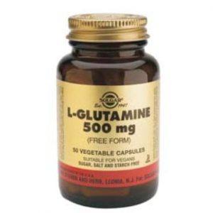 Solgar L-Glutamine 500mg 50 cápsulas