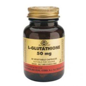 Solgar L-Glutathione 50mg 30 cápsulas