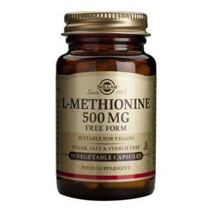 Solgar L-Methionine 500mg 30 cápsulas