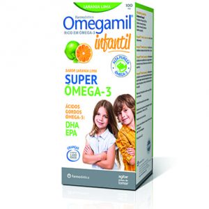 Omegamil® Infantil Super Ómega 3 Sabor Laranja Lima100ml