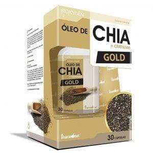 Fharmonat Biokygen Óleo de Chia + Cártamo Gold 30 cápsulas