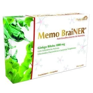 Phytogold Memo Brainer® Ginkgo Biloba 1000mg 20 ampolas