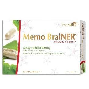 Phytogold Memo Brainer® Ginkgo Biloba 500mg 30 cápsulas