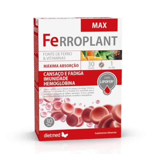 Ferroplant Max 30 comprimidos