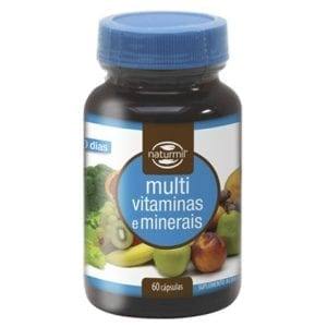 Naturmil Multivitaminas & Minerais 60 cápsulas