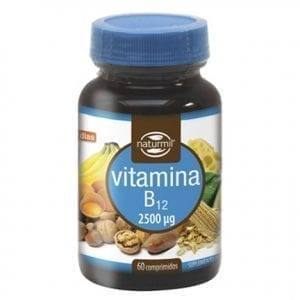 Naturmil Vitamina B12 2500µg 60 comprimidos