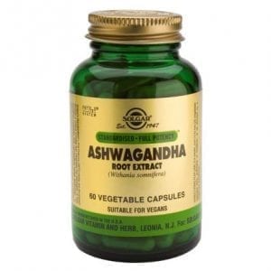 Solgar Ashwagandha Root Extract 60 cápsulas vegetais