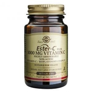Solgar Ester-C Plus 1000 mg Vitamin C 30-90 comprimidos