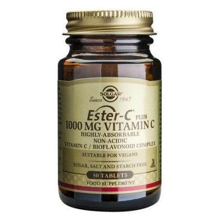 Solgar Ester-C Plus 1000 mg Vitamin C 30 comprimidos