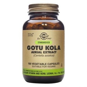 Solgar Gotu Kola 100 cápsulas vegetais