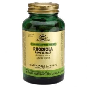 Solgar Rhodiola 60 cápsulas vegetais