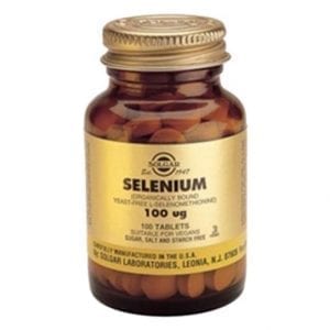 Solgar Selenium 100µg 100 comprimidos