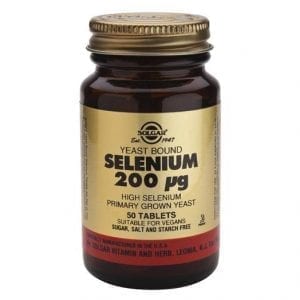 Solgar Selenium 200µg 50 comprimidos