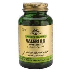 Solgar Valerian 60 cápsulas vegetais