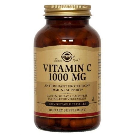 Solgar Vitamin C 1000mg 100 cápsulas vegetais