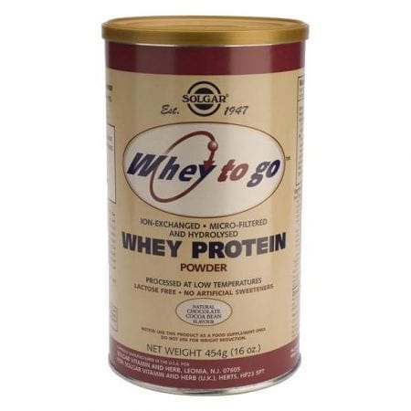 Solgar Whey to Go (Proteína em pó - Chocolate) 454g