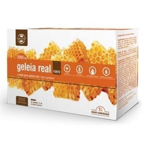 Naturmil Geleia Real Forte 2000mg 20 ampolas 15ml