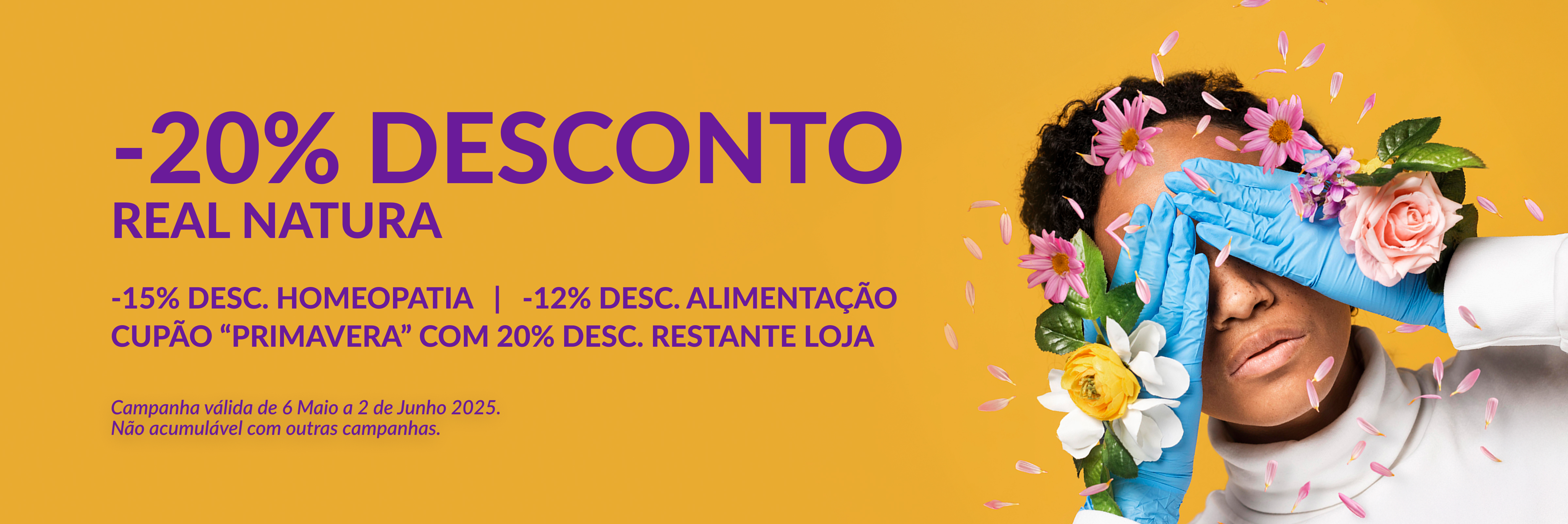 Descontos produtos naturais
